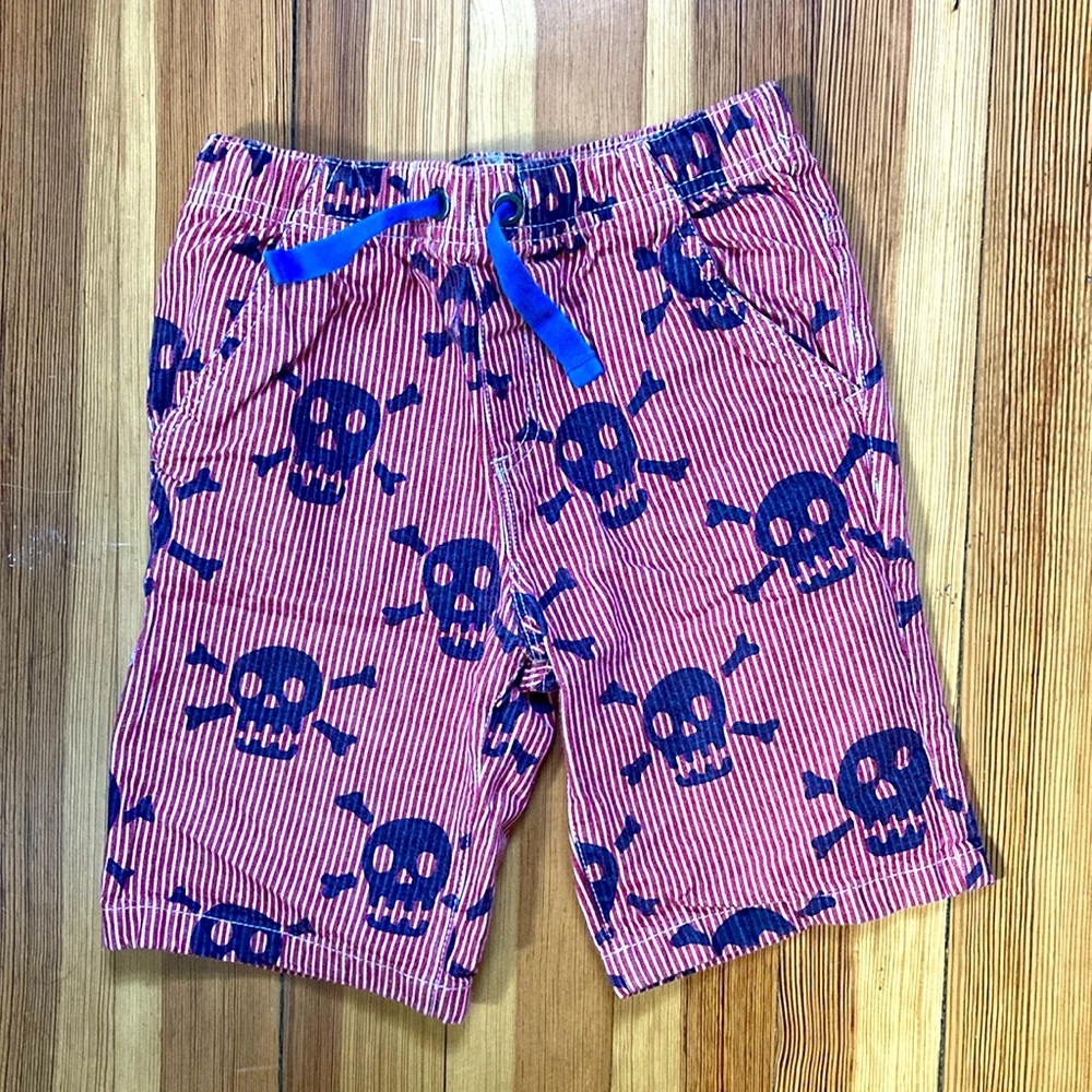 Skull and Crossbones shorts by Mini Boden